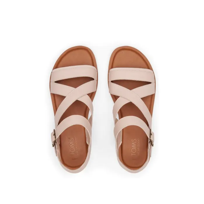 Toms Sandals Sloane Strappy Sandal Suede Ballet Pink 8211 Women