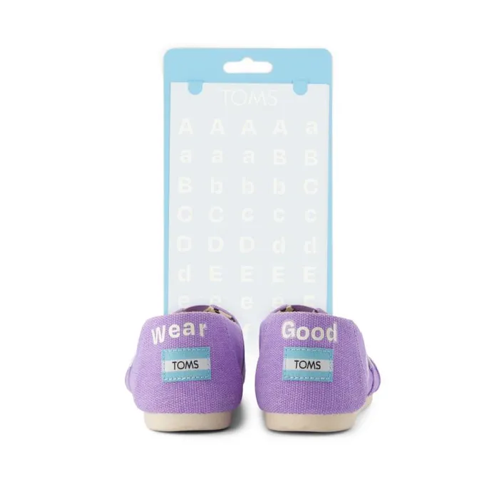 Toms Shoe Tattoos TOMS Shoe Tattoos 4 Pack White Letters 8211 Gear