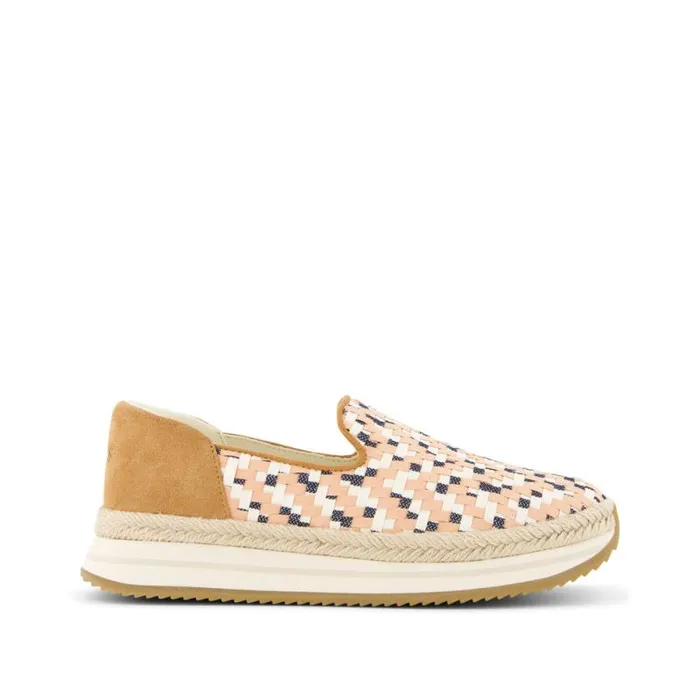 Toms Slip Ons Jocelyn Espadrille Sneaker Denim Honey 8211 Women