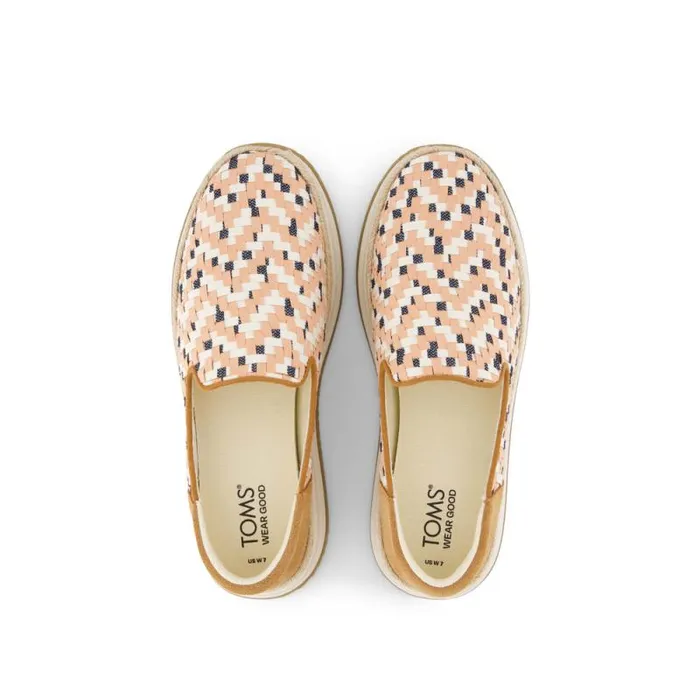 Toms Slip Ons Jocelyn Espadrille Sneaker Denim Honey 8211 Women
