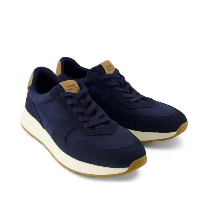 Toms Slip Ons TRVL LITE Retro Runner Sneaker Water Repellent Navy 8211 Men Toms Slip Ons TRVL LITE Retro Runner Sneaker Water Repellent Navy 8211 Men