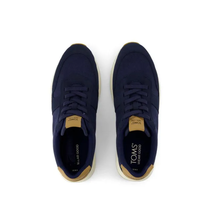 Toms Slip Ons TRVL LITE Retro Runner Sneaker Water Repellent Navy 8211 Men Toms Slip Ons TRVL LITE Retro Runner Sneaker Water Repellent Navy 8211 Men