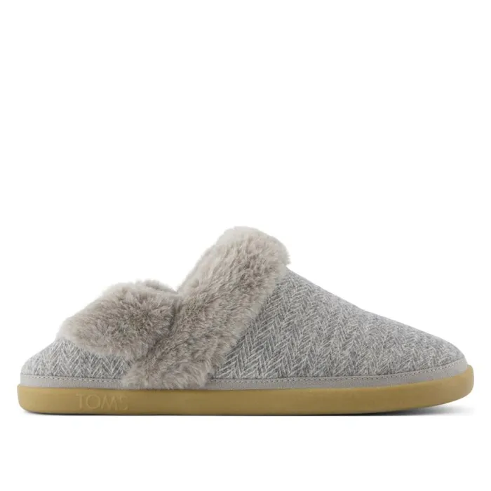 Toms Slippers Oslo Convertible Slipper Drizzle Grey Cozy Herringbone 8211 Women Toms Slippers Oslo Convertible Slipper Drizzle Grey Cozy Herringbone 8211 Women