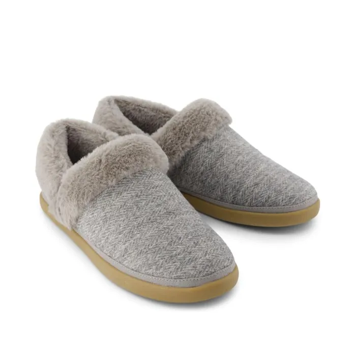 Toms Slippers Oslo Convertible Slipper Drizzle Grey Cozy Herringbone 8211 Women Toms Slippers Oslo Convertible Slipper Drizzle Grey Cozy Herringbone 8211 Women