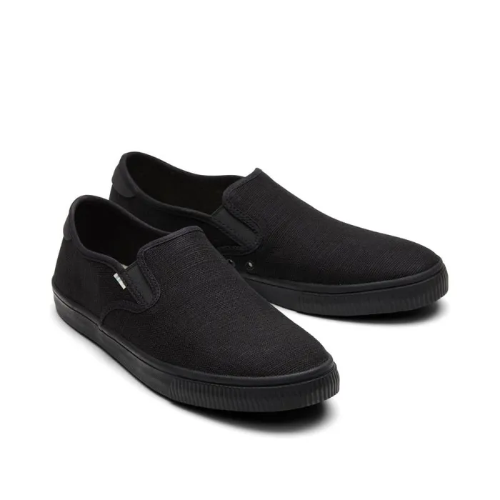 Toms Sneakers Baja Slip On Sneaker All Black Heriitage Canvas 8211 Men Toms Sneakers Baja Slip On Sneaker All Black Heriitage Canvas 8211 Men
