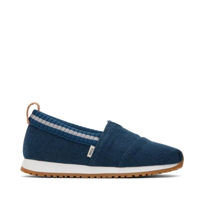 Toms Sneakers Resident Kids Sneaker Majolica Blue Heritage Canvas 8211 Kids