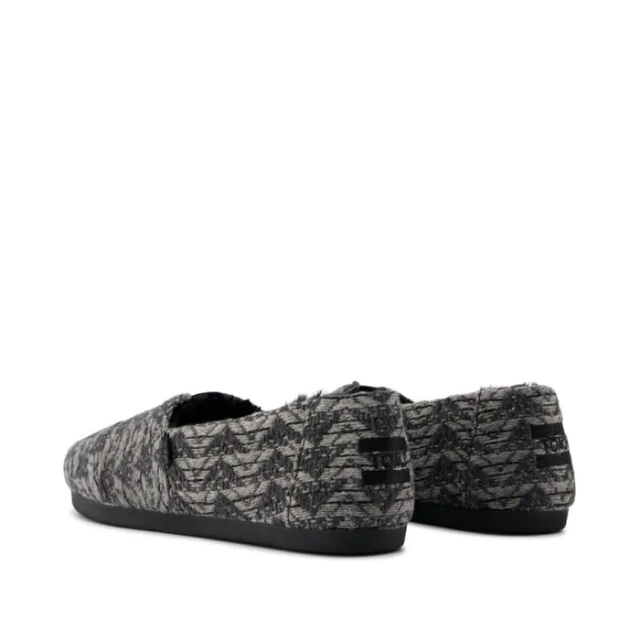 Toms TOMS Classics Alpargata Cloudbound Black Cozy Global Woven 8211 Women Toms TOMS Classics Alpargata Cloudbound Black Cozy Global Woven 8211 Women