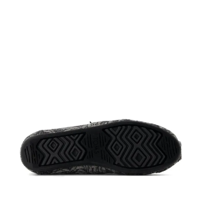 Toms TOMS Classics Alpargata Cloudbound Black Cozy Global Woven 8211 Women Toms TOMS Classics Alpargata Cloudbound Black Cozy Global Woven 8211 Women