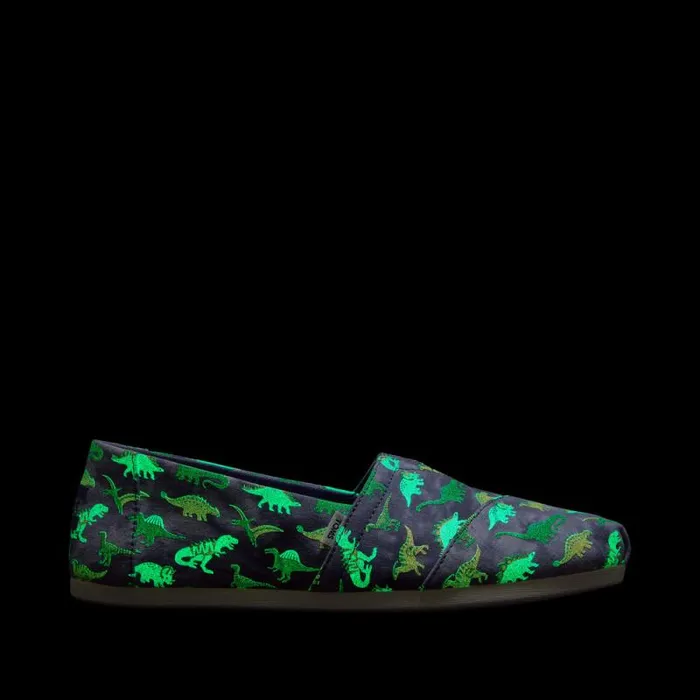 Toms TOMS Classics Alpargata Cloudbound Glow In The Dark Dino Print 8211 Women