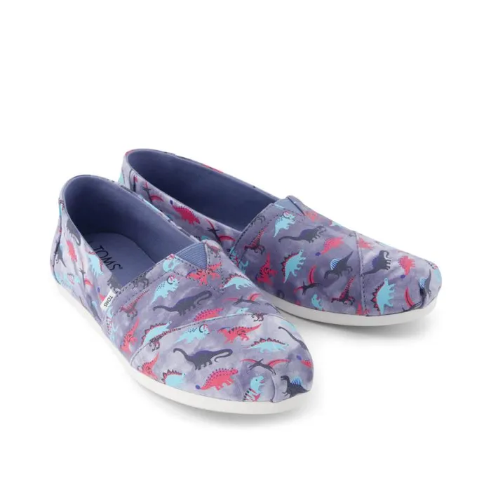Toms TOMS Classics Alpargata Cloudbound Glow In The Dark Dino Print 8211 Women