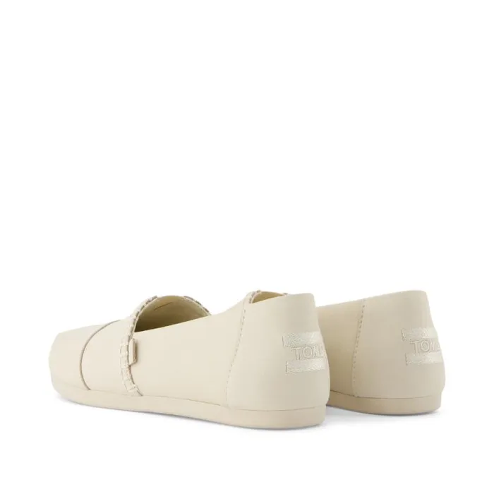 Toms TOMS Classics Alpargata Cloudbound Leather Fog 8211 Women Toms TOMS Classics Alpargata Cloudbound Leather Fog 8211 Women