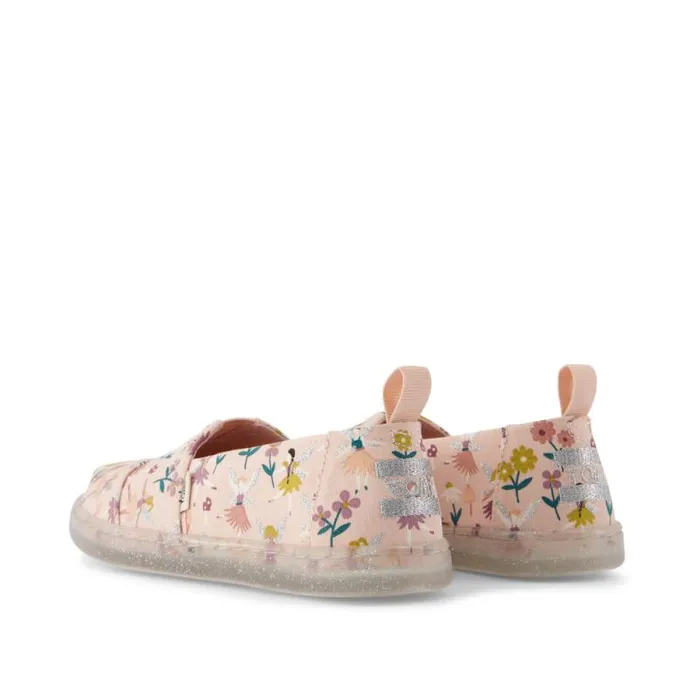 Toms TOMS Classics Alpargata Kids Shoe Pink Glitter Fairy Garden 8211 WomenKids