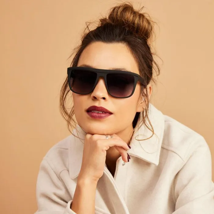 Toms Traveler Collection Jett Traveler Sunglasses Matte Blackaqua Blush Gradient 8211 Gear