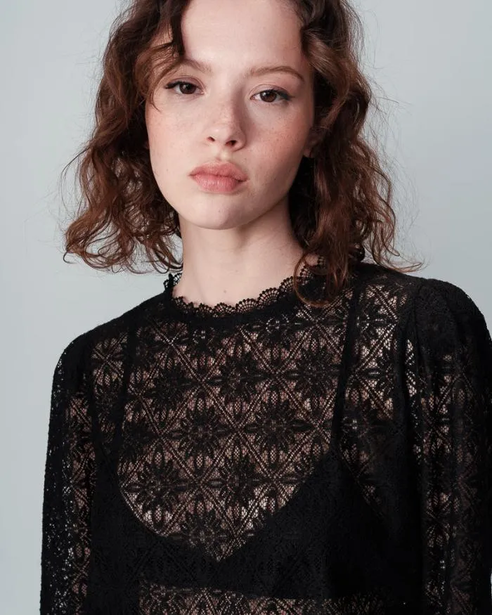 TOP NOIR NAVY Shop Grace and Mila 34 Sleeves Tshirts