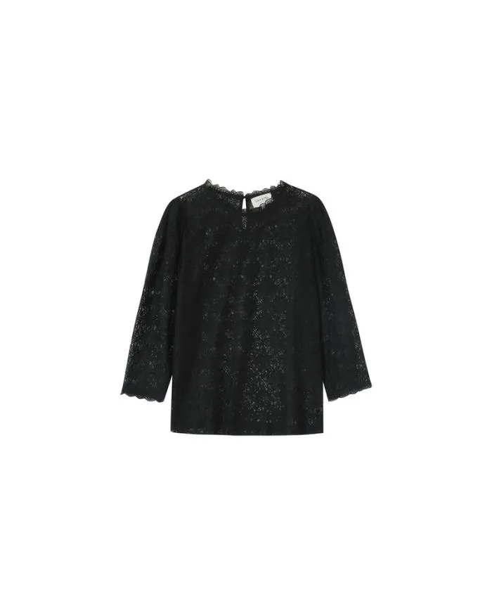 TOP NOIR NAVY Shop Grace and Mila 34 Sleeves Tshirts