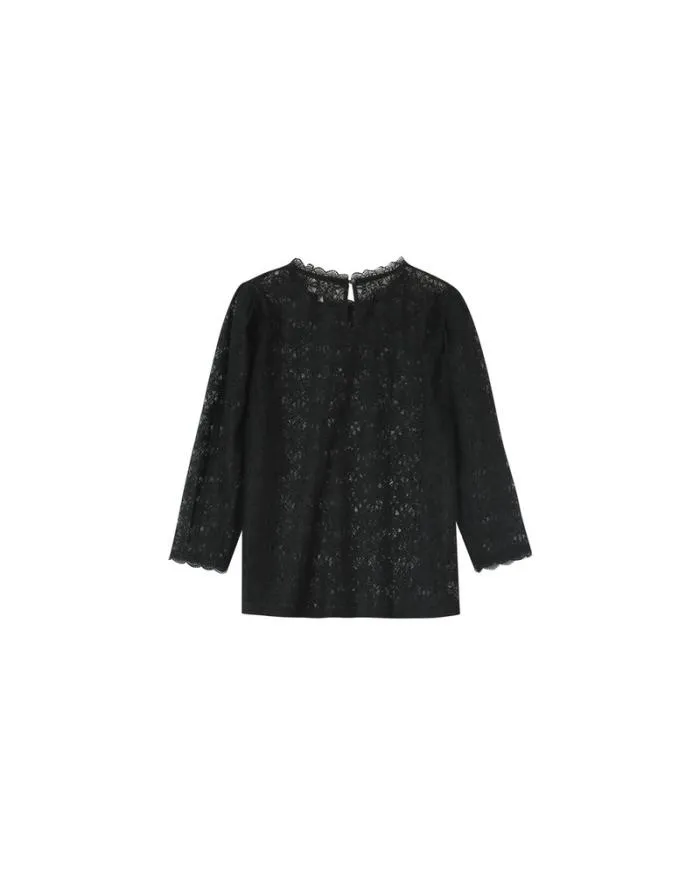 TOP NOIR NAVY Shop Grace and Mila 34 Sleeves Tshirts