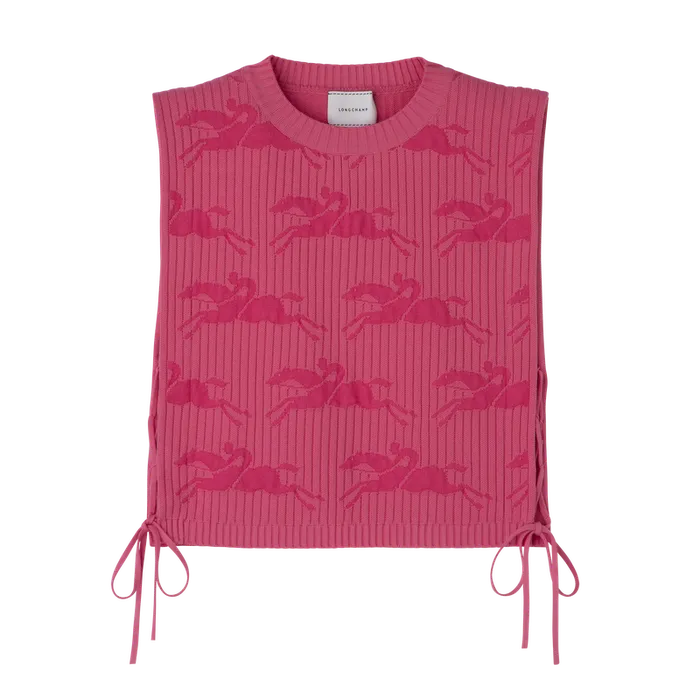 Top Pink Women KnitwearTops and Blouses Longchamp