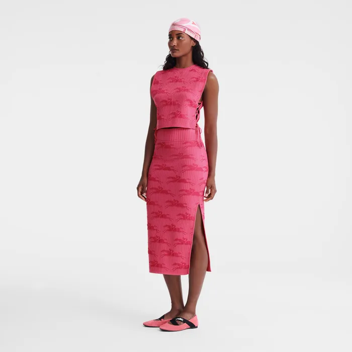 Top Pink Women KnitwearTops and Blouses Longchamp