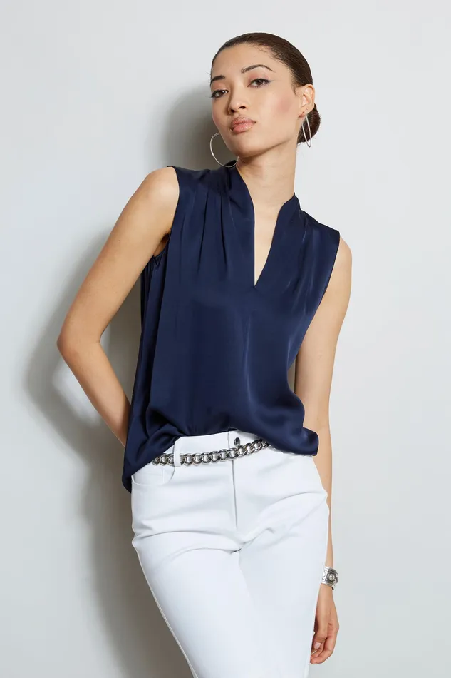 Tops Women Elie Tahari Judith Shirt Creme