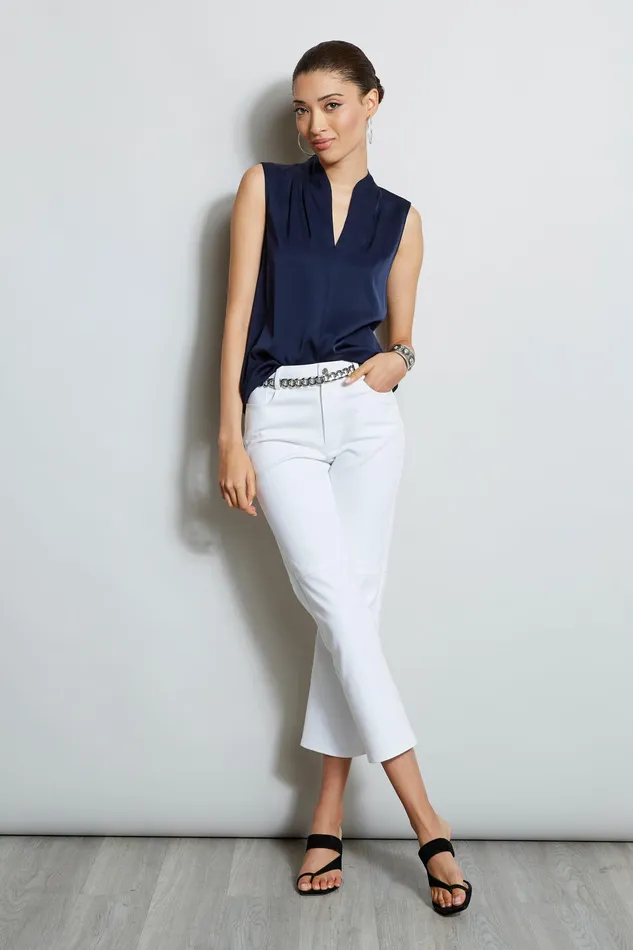 Tops Women Elie Tahari Judith Shirt Creme