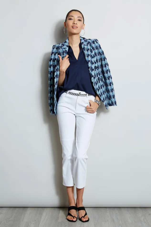 Tops Women Elie Tahari Judith Shirt Creme