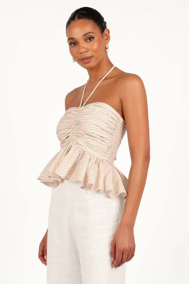 Tops Yulia Top Wave Stripe 8211 Petal and Pup Women