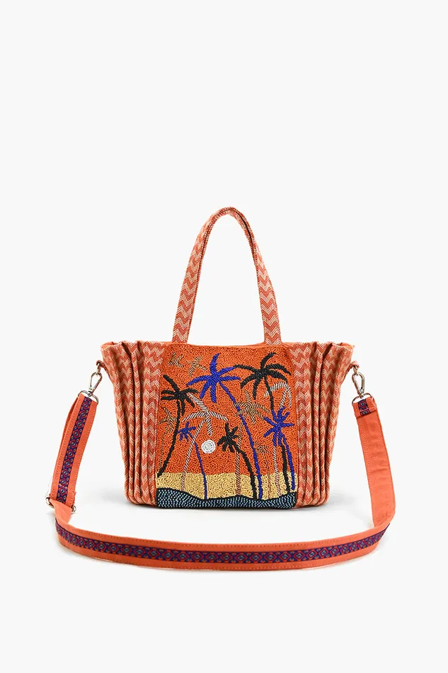 Totes Miami Moonlit Palms Tote America and Beyond Women