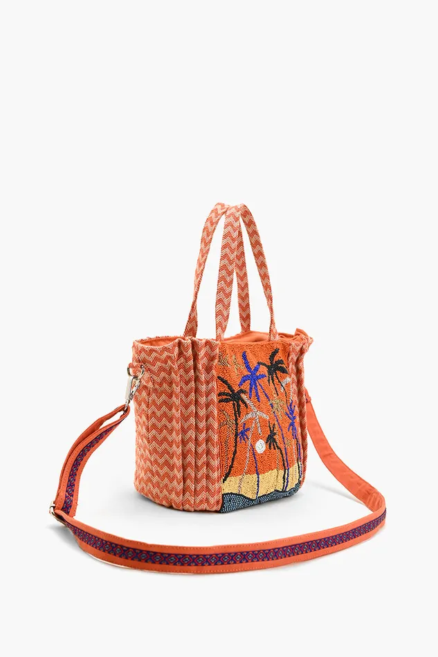 Totes Miami Moonlit Palms Tote America and Beyond Women