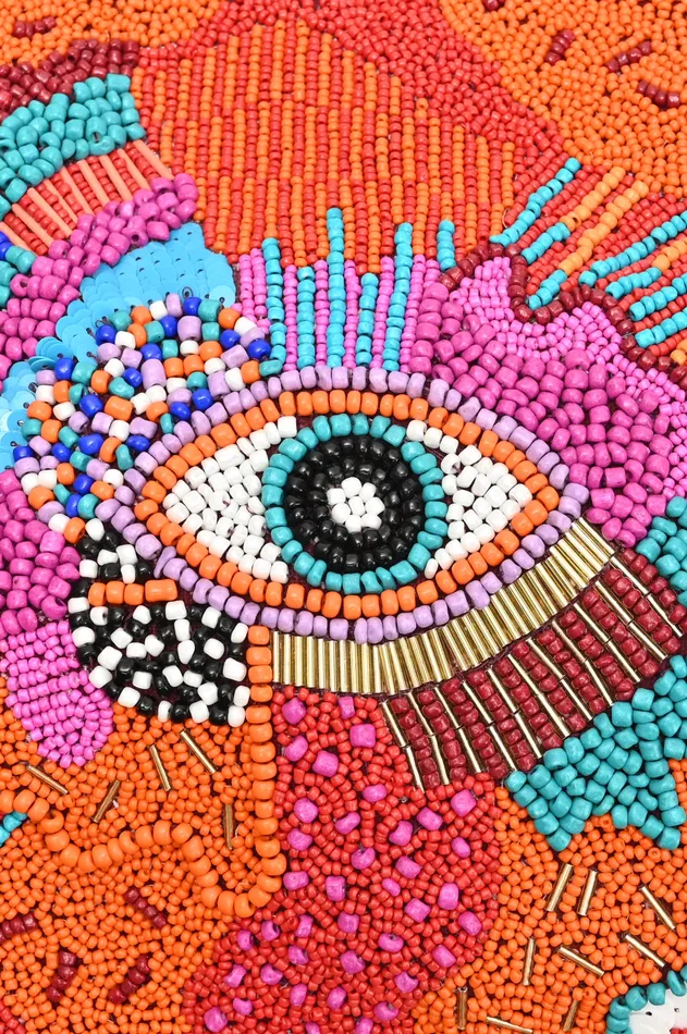 Totes Women Crimson Evil Eye Day Tote America and Beyond