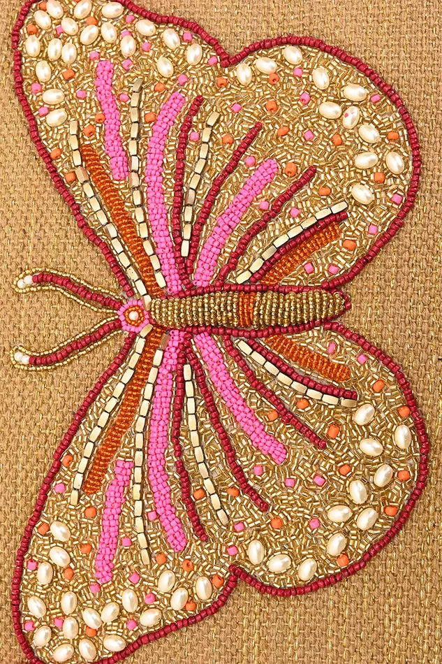 Totes Women Embellished Shopper Tote Butterfly America and Beyond