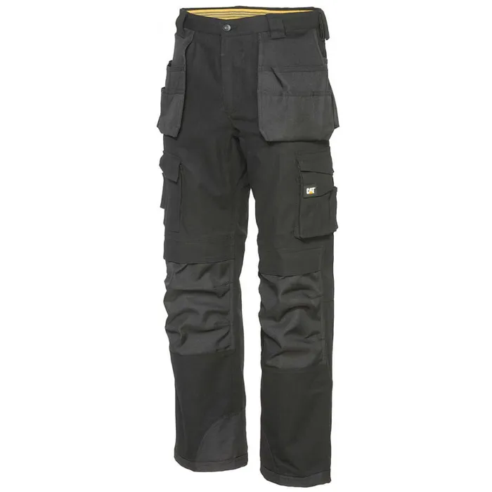 Trademark Trouser Black Men Cat Footwear Pants