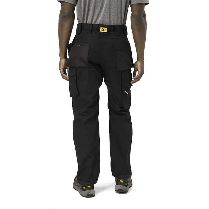 Trademark Trouser Black Men Cat Footwear Pants