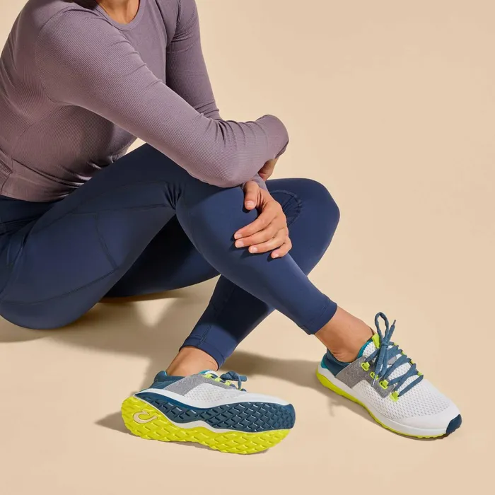 Trainers Women Olukai Wailuku Athletic Shoes 8211 Bright White Lagoon