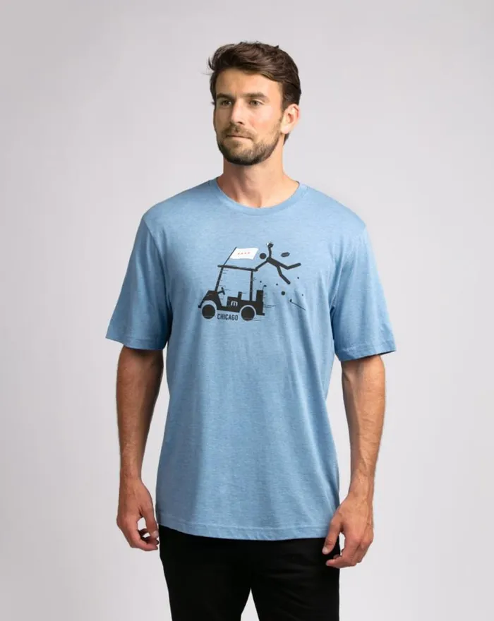 TravisMathew 44 REPRESENT 20 TEE Heather Allure Men Tees