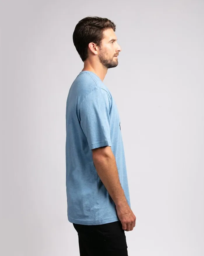 TravisMathew 44 REPRESENT 20 TEE Heather Allure Men Tees
