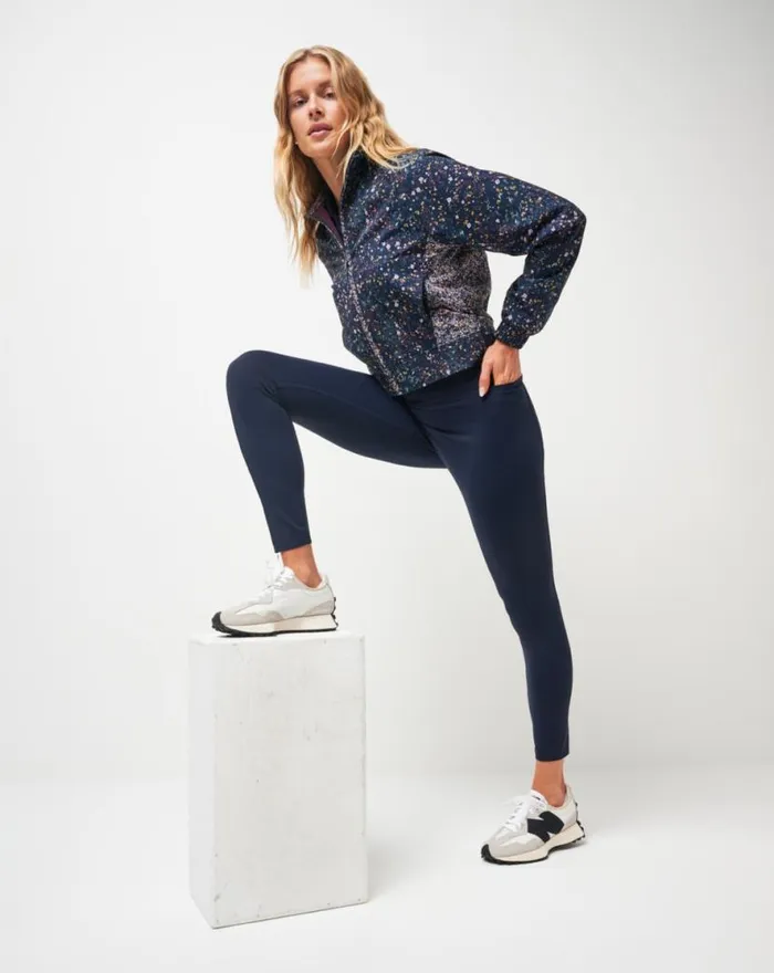 TravisMathew BALANCING ACT FULL ZIP Navy Blazer Multi Women Jackets