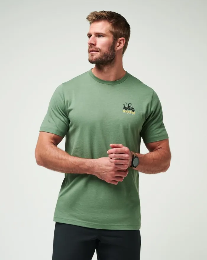 TravisMathew BEER HAPPY TEE Laurel Men Tees