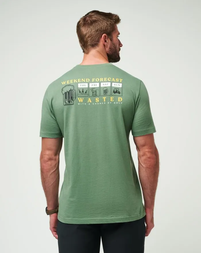 TravisMathew BEER HAPPY TEE Laurel Men Tees TravisMathew BEER HAPPY TEE Laurel Men Tees