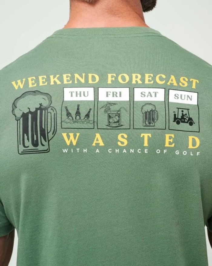 TravisMathew BEER HAPPY TEE Laurel Men Tees TravisMathew BEER HAPPY TEE Laurel Men Tees