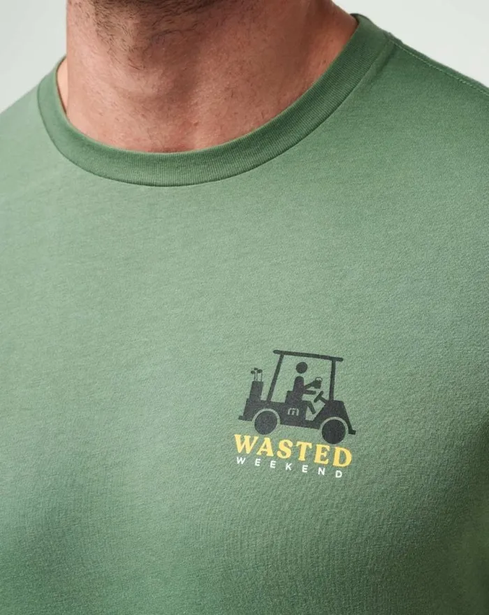 TravisMathew BEER HAPPY TEE Laurel Men Tees TravisMathew BEER HAPPY TEE Laurel Men Tees