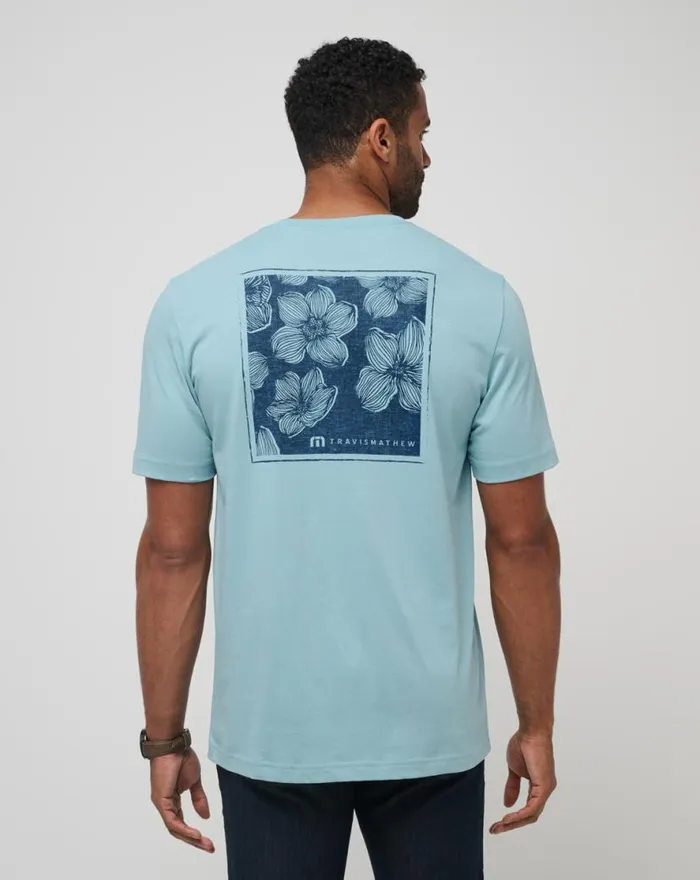 TravisMathew CATAMARAN COAST TEE Cameo Men Tees TravisMathew CATAMARAN COAST TEE Cameo Men Tees