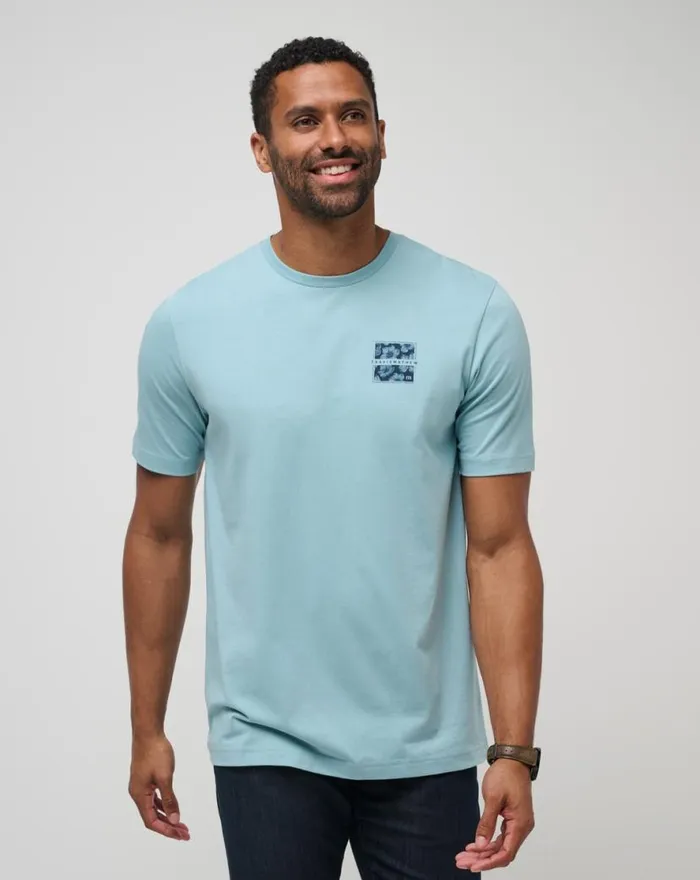 TravisMathew CATAMARAN COAST TEE Cameo Men Tees TravisMathew CATAMARAN COAST TEE Cameo Men Tees