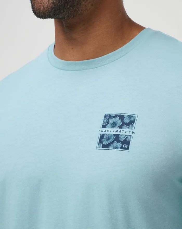 TravisMathew CATAMARAN COAST TEE Cameo Men Tees TravisMathew CATAMARAN COAST TEE Cameo Men Tees