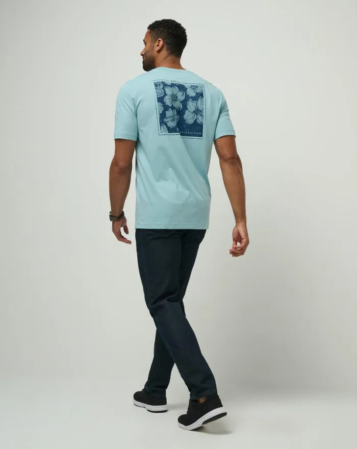 TravisMathew CATAMARAN COAST TEE Cameo Men Tees TravisMathew CATAMARAN COAST TEE Cameo Men Tees