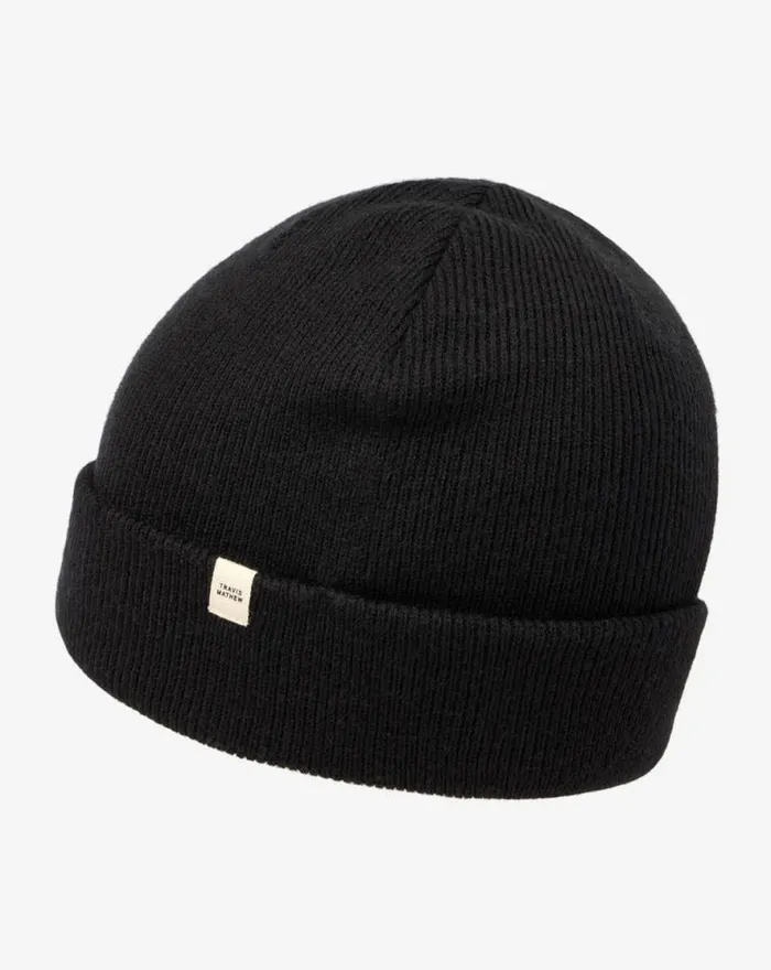 TravisMathew CLOUD BEANIE Black MenWomen Beanies TravisMathew CLOUD BEANIE Black MenWomen Beanies