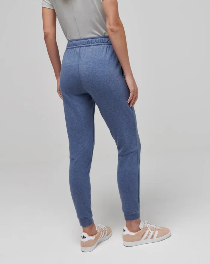 TravisMathew CLOUD FLEECE JOGGER Heather Navy Women Pants TravisMathew CLOUD FLEECE JOGGER Heather Navy Women Pants