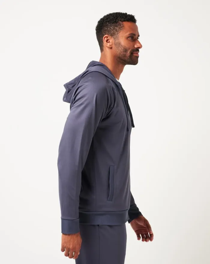 TravisMathew CLOUD TRACK JACKET Navy Men Jackets TravisMathew CLOUD TRACK JACKET Navy Men Jackets