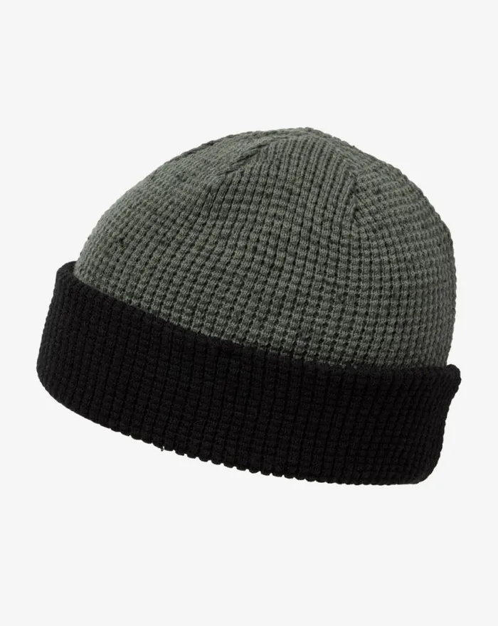 TravisMathew CLOUD WAFFLE BEANIE Dark Olive MenWomen Beanies