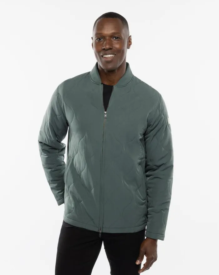 TravisMathew COME WHAT MAY JACKET Balsam Green Men Jackets
