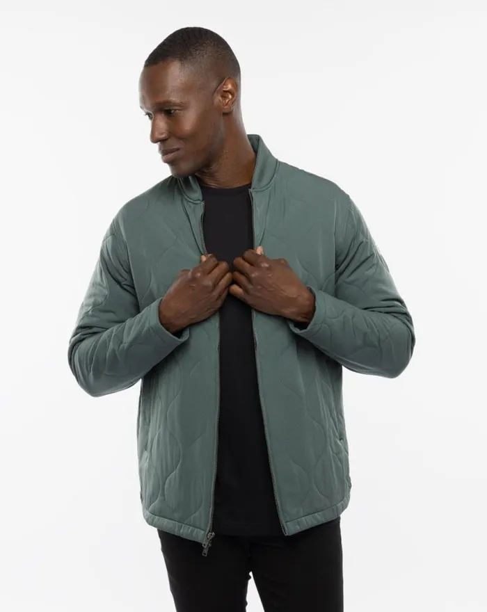 TravisMathew COME WHAT MAY JACKET Balsam Green Men Jackets TravisMathew COME WHAT MAY JACKET Balsam Green Men Jackets
